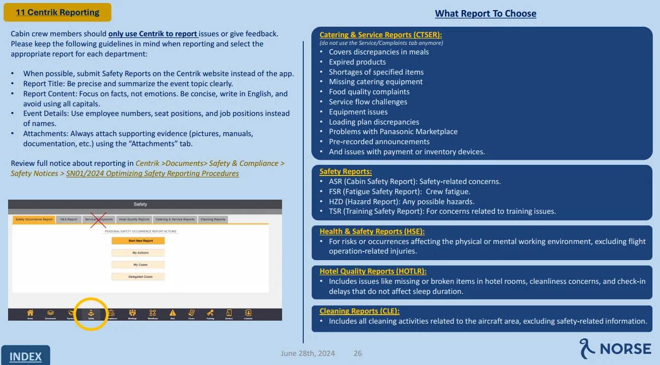 Centrik and Reporting