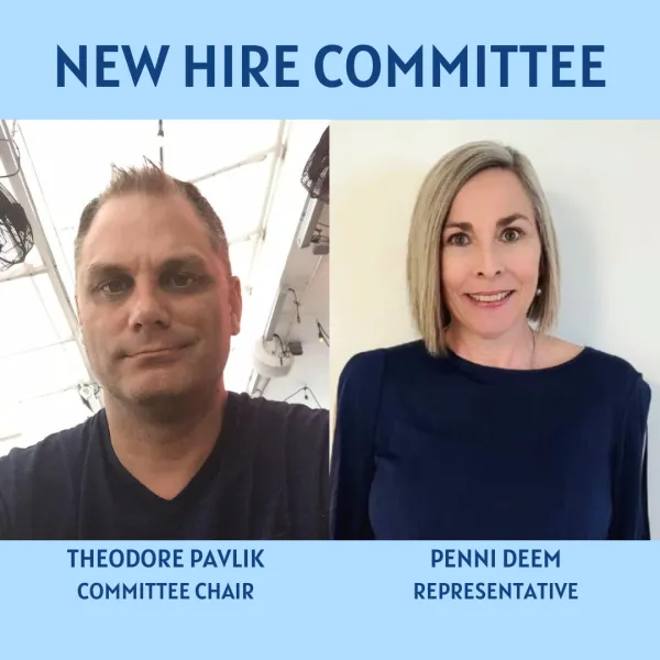 New Hire Committee: Ted & Penni